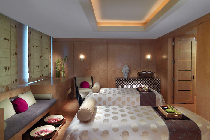 Blissful spa and retreat in a luxurious hotel